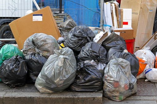 Skip bin placed on a Blackheath street with permission