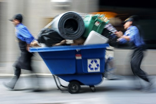 Sorting demolition materials for recycling