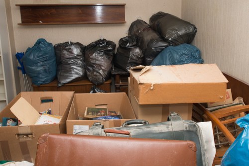 Professional waste collection from a building site
